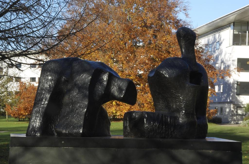 Two Piece Reclining Figure No. 3 from the Recording Archive for Public Sculpture in Norfolk