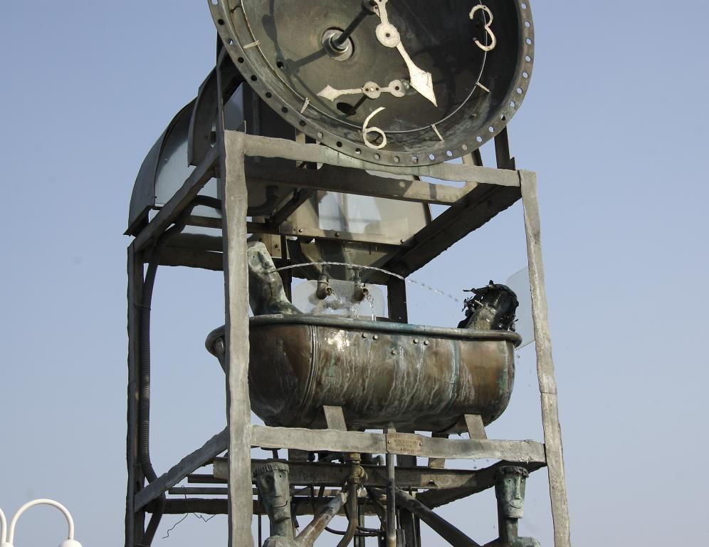 Mechanical water clock from the Recording Archive for Public Sculpture